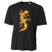 Happy International Dot Day Teacher Reptile Dots Cooling Performance Crew T-Shirt