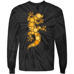 Happy International Dot Day Teacher Reptile Dots Tie-Dye Long Sleeve Shirt