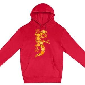 Happy International Dot Day Teacher Reptile Dots Premium Pullover Hoodie