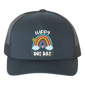 Happy International Dot Day Colorful Polka Dot Kids Yupoong Adult 5-Panel Trucker Hat