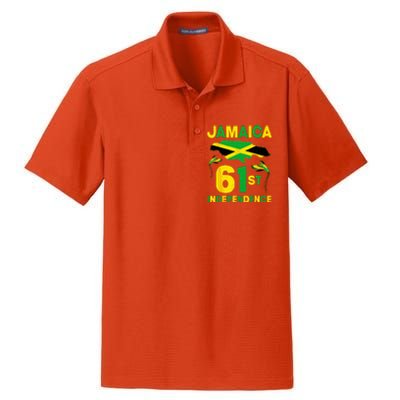 Happy Independence Day Jamaica 1962 Proud Jamaican Dry Zone Grid Polo