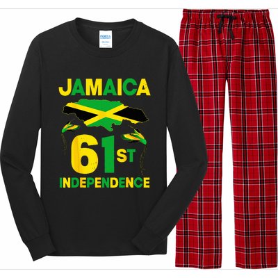 Happy Independence Day Jamaica 1962 Proud Jamaican Long Sleeve Pajama Set