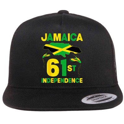 Happy Independence Day Jamaica 1962 Proud Jamaican Flatbill Hat
