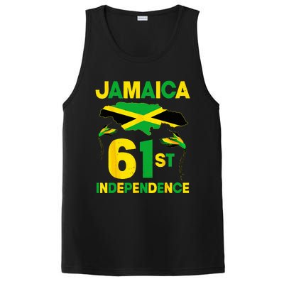 Happy Independence Day Jamaica 1962 Proud Jamaican PosiCharge Competitor Tank