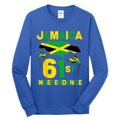 Happy Independence Day Jamaica 1962 Proud Jamaican Tall Long Sleeve T-Shirt