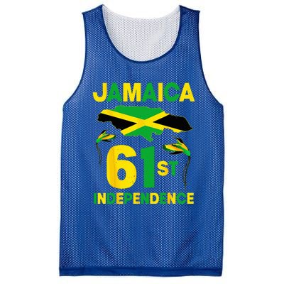 Happy Independence Day Jamaica 1962 Proud Jamaican Mesh Reversible Basketball Jersey Tank