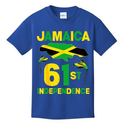 Happy Independence Day Jamaica 1962 Proud Jamaican Kids T-Shirt