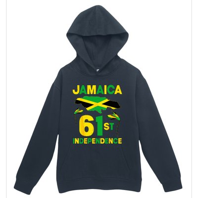 Happy Independence Day Jamaica 1962 Proud Jamaican Urban Pullover Hoodie