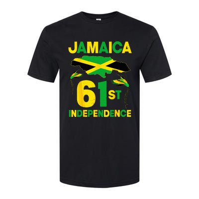 Happy Independence Day Jamaica 1962 Proud Jamaican Softstyle CVC T-Shirt