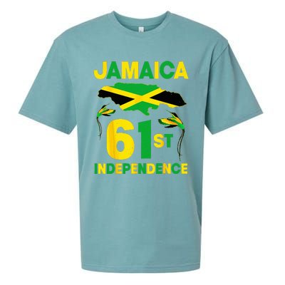 Happy Independence Day Jamaica 1962 Proud Jamaican Sueded Cloud Jersey T-Shirt