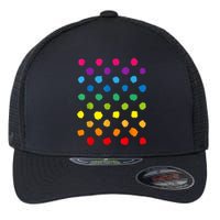 Happy International Dot Day Teacher Dots Flexfit Unipanel Trucker Cap