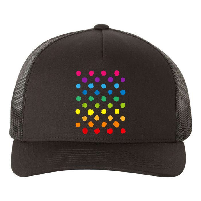 Happy International Dot Day Teacher Dots Yupoong Adult 5-Panel Trucker Hat