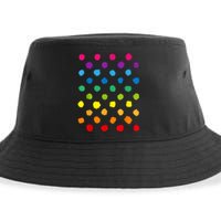 Happy International Dot Day Teacher Dots Sustainable Bucket Hat