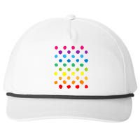 Happy International Dot Day Teacher Dots Snapback Five-Panel Rope Hat