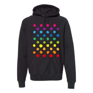 Happy International Dot Day Teacher Dots Premium Hoodie