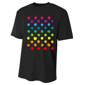 Happy International Dot Day Teacher Dots Performance Sprint T-Shirt