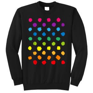 Happy International Dot Day Teacher Dots Tall Sweatshirt