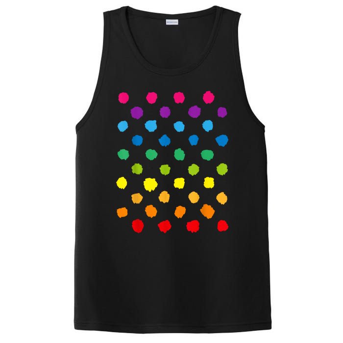 Happy International Dot Day Teacher Dots PosiCharge Competitor Tank