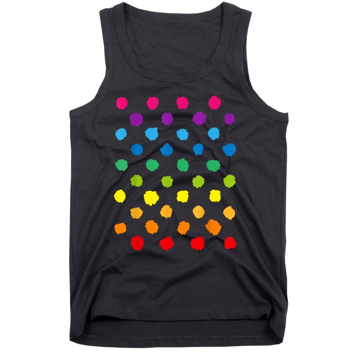 Happy International Dot Day Teacher Dots Tank Top