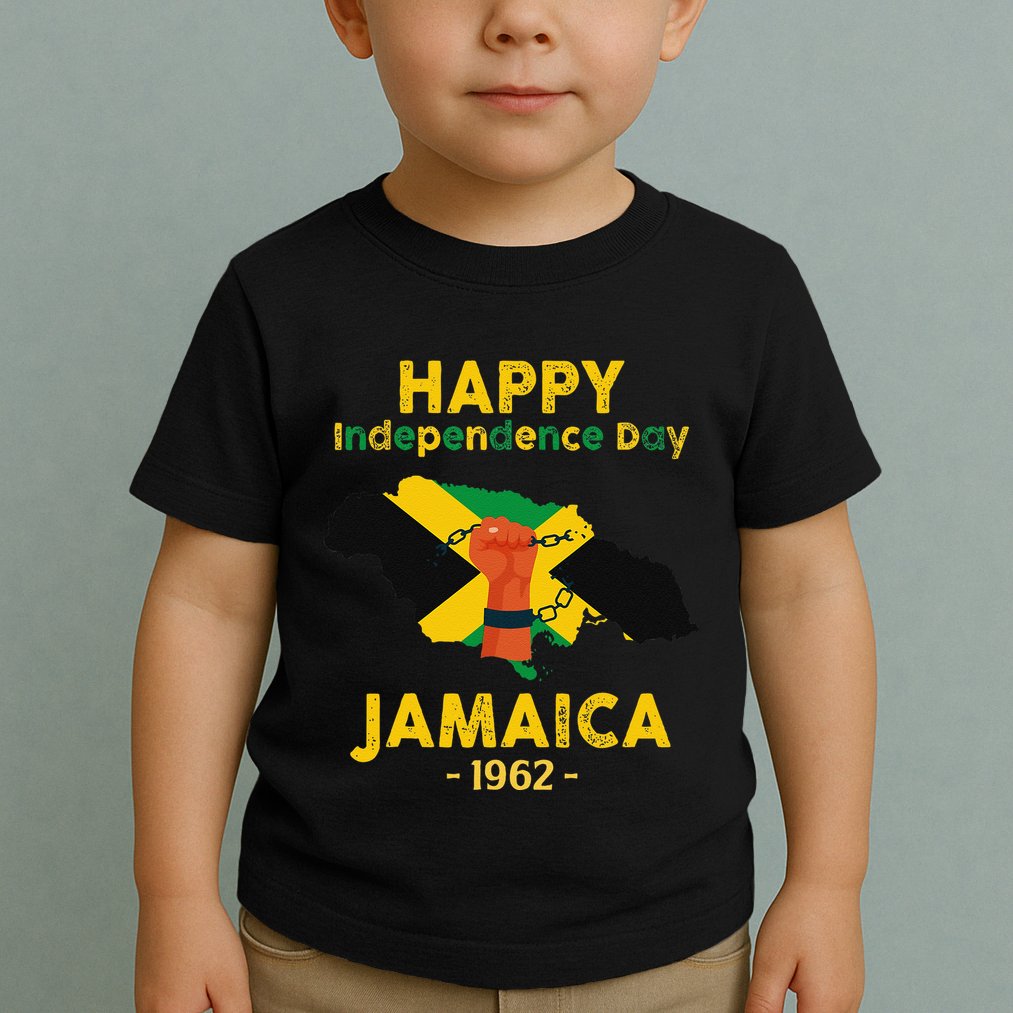 Happy Independence Day Jamaica 1962 Toddler T-Shirt