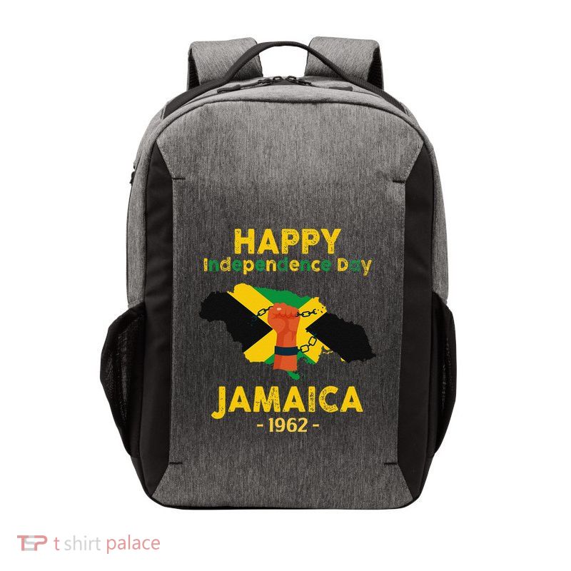 Happy Independence Day Jamaica 1962 Vector Backpack