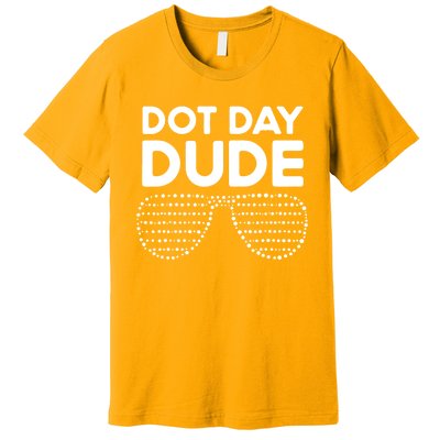 Happy International Dot Day September 15th Polka Dot Premium T-Shirt