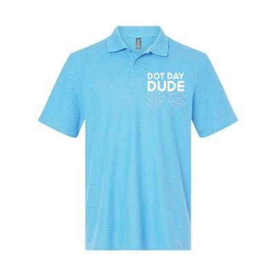 Happy International Dot Day September 15th Polka Dot Softstyle Adult Sport Polo