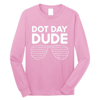 Happy International Dot Day September 15th Polka Dot Long Sleeve Shirt