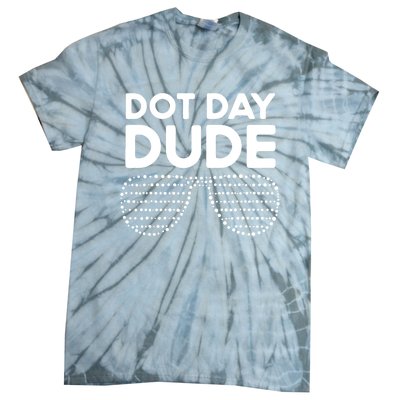 Happy International Dot Day September 15th Polka Dot Tie-Dye T-Shirt