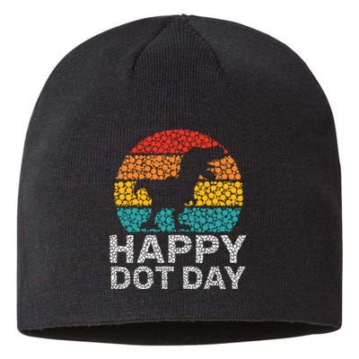 Happy International Dot Day 2024 September 15th Polka Dot Sustainable Beanie