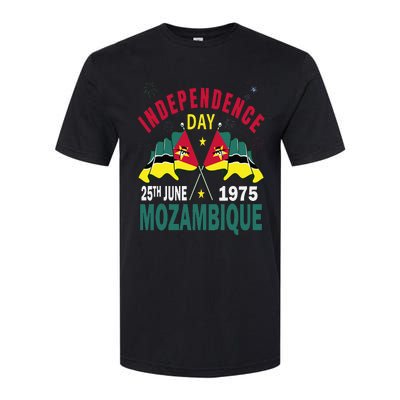 Happy Independence Day Mozambique Mozambican Flag Softstyle CVC T-Shirt