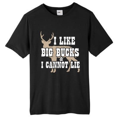 Hunter I Deer Hunting I I Like Big Bucks And I Cannot Lie Gift Tall Fusion ChromaSoft Performance T-Shirt