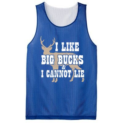 Hunter I Deer Hunting I I Like Big Bucks And I Cannot Lie Gift Mesh Reversible Basketball Jersey Tank