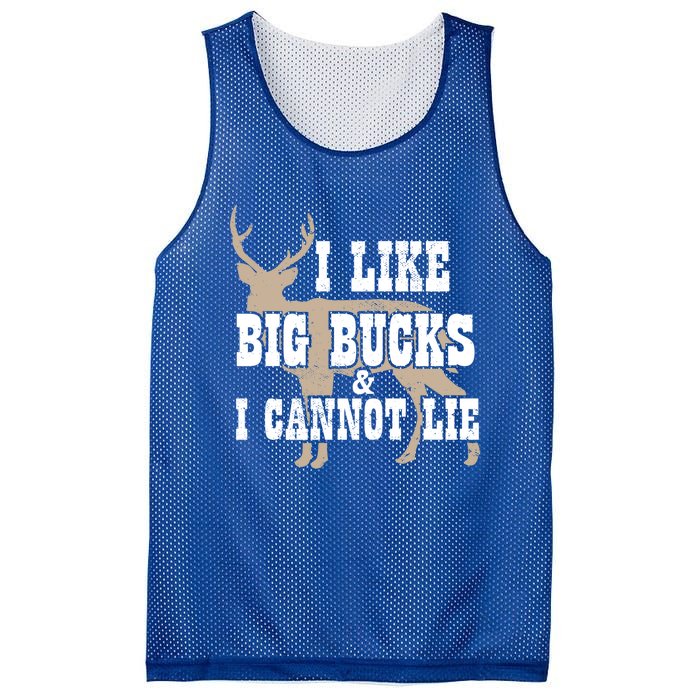 Hunter I Deer Hunting I I Like Big Bucks And I Cannot Lie Gift Mesh Reversible Basketball Jersey Tank