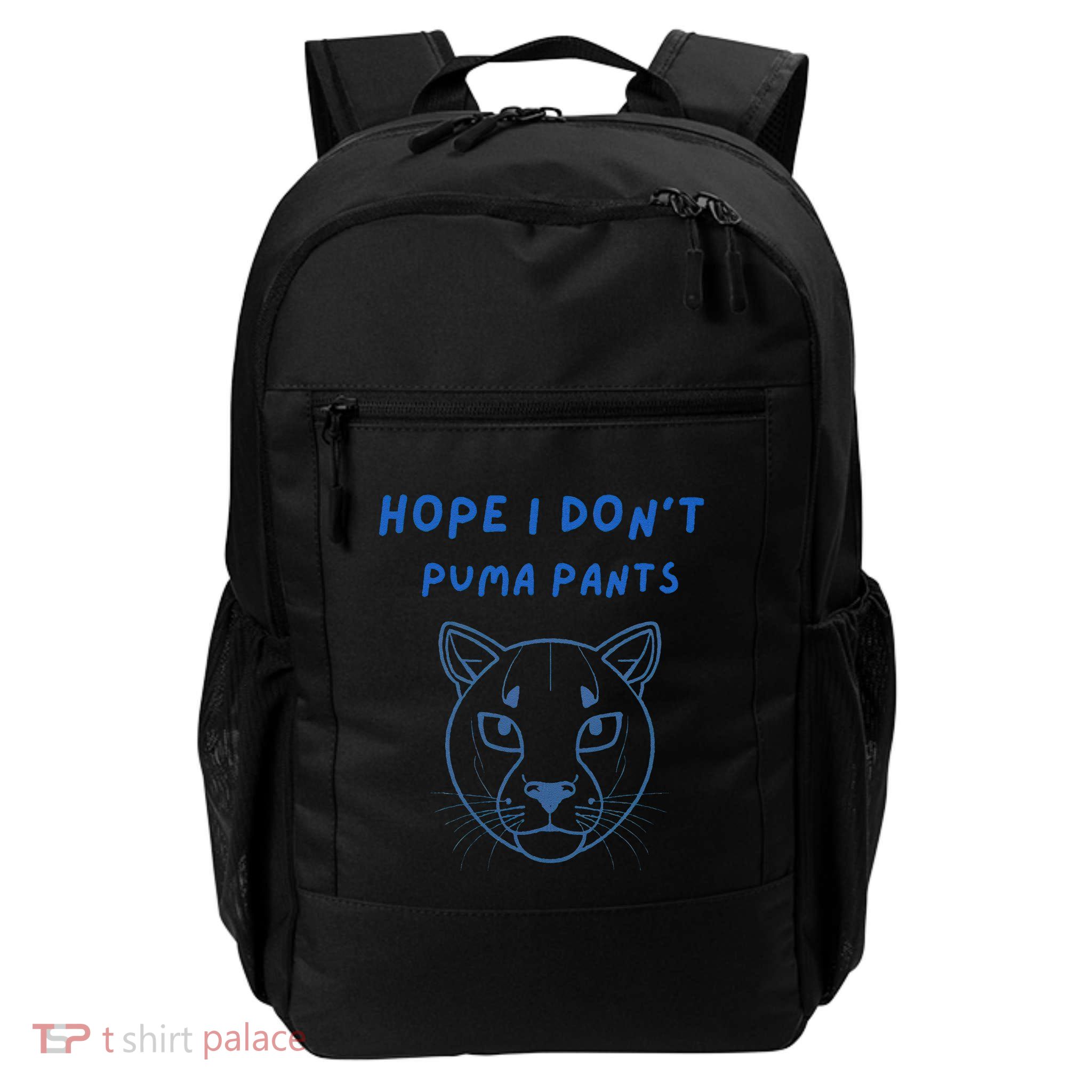 Hope I Dont Pants Funny Cat Pun Daily Commute Backpack