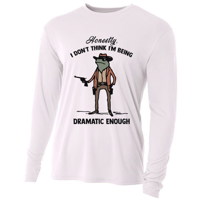 Honestly I DonT Think IM Being Dramatic Enough Cooling Performance Long Sleeve Crew