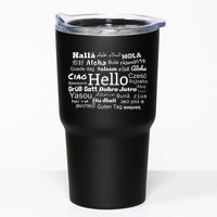 Hello In Different Languages Multilingualism Gift Tumbler
