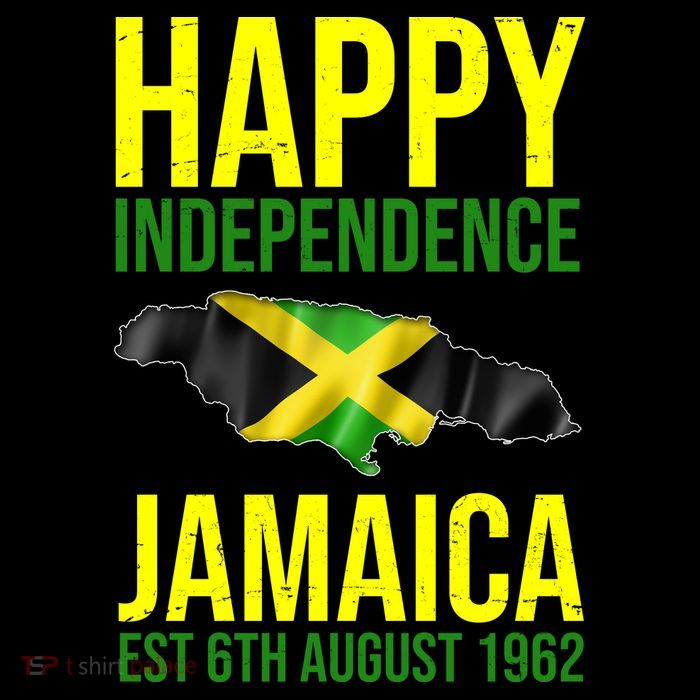 Happy Independence Day Jamaica 1962 Proud Jamaican Apron