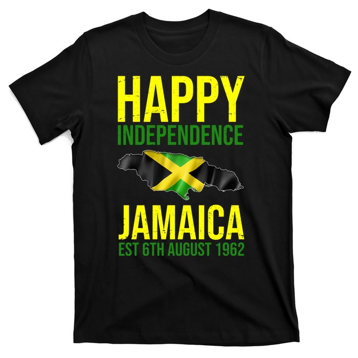 Happy Independence Day Jamaica 1962 Proud Jamaican T-Shirt