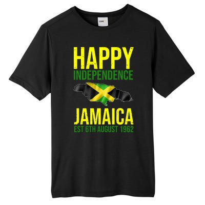 Happy Independence Day Jamaica 1962 Proud Jamaican Tall Fusion ChromaSoft Performance T-Shirt