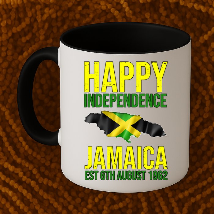 Happy Independence Day Jamaica 1962 Proud Jamaican Mug
