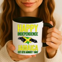 Happy Independence Day Jamaica 1962 Proud Jamaican Mug
