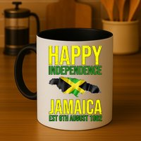 Happy Independence Day Jamaica 1962 Proud Jamaican Mug