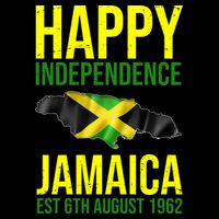 Happy Independence Day Jamaica 1962 Proud Jamaican Flatbill Hat