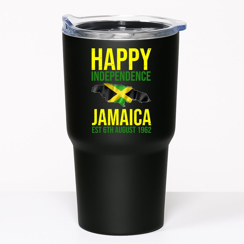 Happy Independence Day Jamaica 1962 Proud Jamaican Tumbler