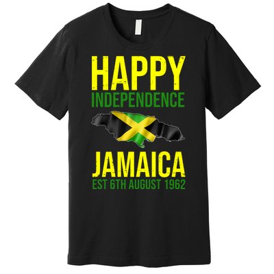 Happy Independence Day Jamaica 1962 Proud Jamaican Premium T-Shirt