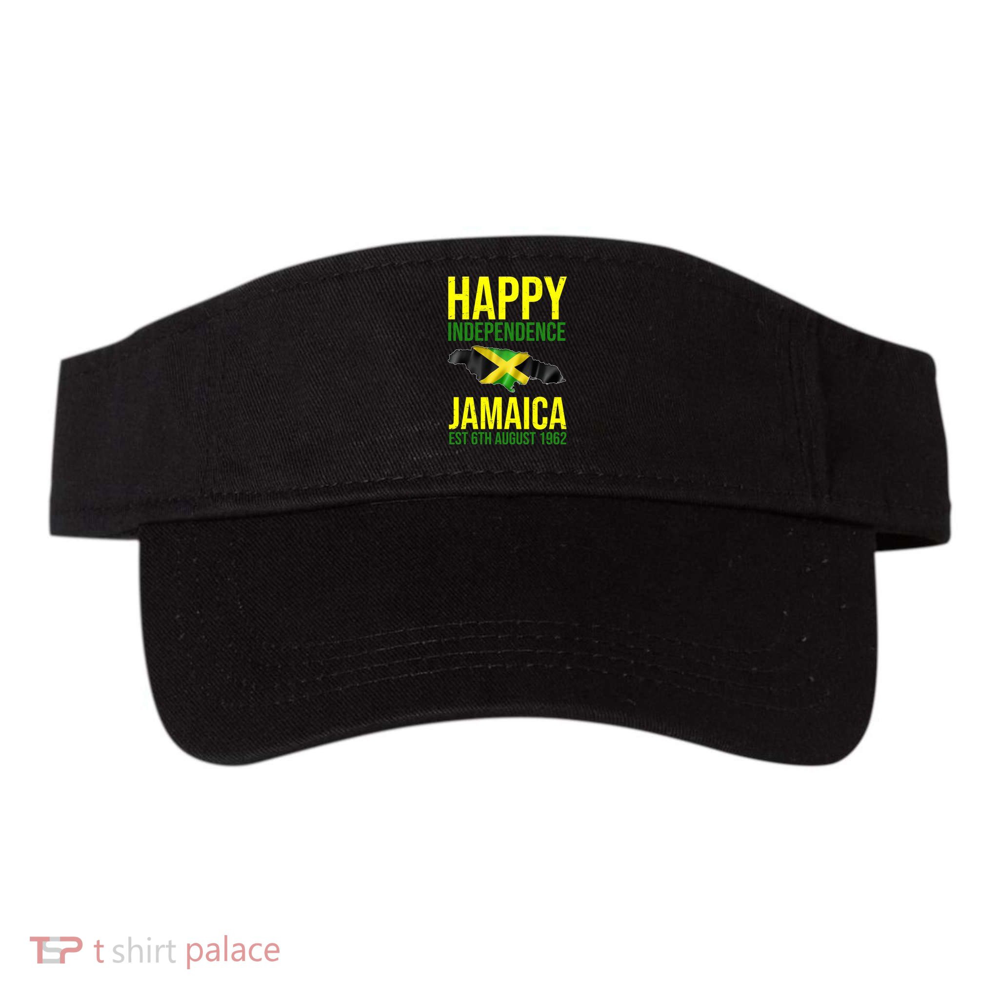 Happy Independence Day Jamaica 1962 Proud Jamaican Visor