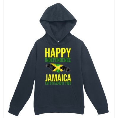 Happy Independence Day Jamaica 1962 Proud Jamaican Urban Pullover Hoodie