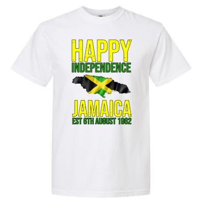 Happy Independence Day Jamaica 1962 Proud Jamaican Garment-Dyed Heavyweight T-Shirt