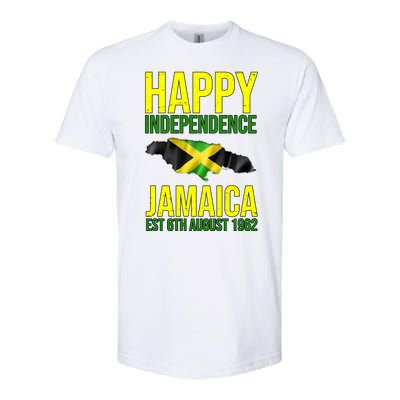 Happy Independence Day Jamaica 1962 Proud Jamaican Softstyle® CVC T-Shirt